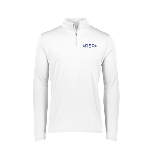 [FTLQFLWH-FAXS-LOGO1] Decker Women's Flex-Lite 1/4 Zip Shirt (Female Adult XS, White, Logo 1)