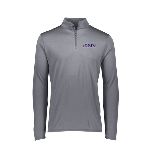 [FTLQFLGY-FAXS-LOGO1] Decker Women's Flex-Lite 1/4 Zip Shirt (Female Adult XS, Gray, Logo 1)