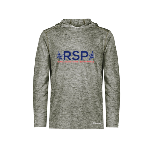 [FOLHCGGY-YS-LOGO1] Decker Youth Charge Hoodie (Youth S, Gray, Logo 1)