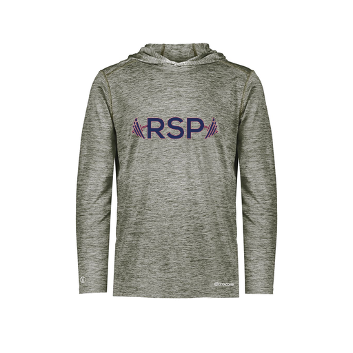 [FOLHCGGY-YS-LOGO3] Decker Youth Charge Hoodie (Youth S, Gray, Logo 3)